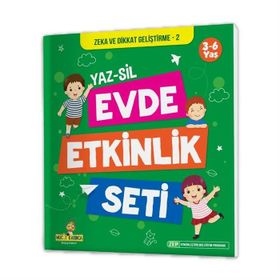 3-6 Yaş Evde Etkinlik Seti - Yeti Kitap