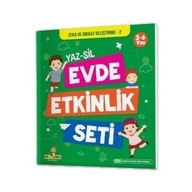 3-6 Yaş Evde Etkinlik Seti - Yeti Kitap