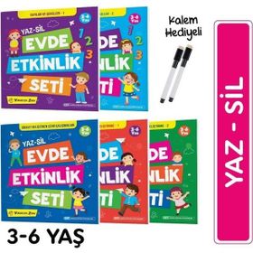 3-6 Yaş Evde Etkinlik Seti - Yeti Kitap