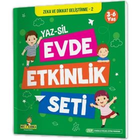 3-6 Yaş Evde Etkinlik Seti - Yeti Kitap