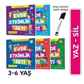 3-6 Yaş Evde Etkinlik Seti - Yeti Kitap