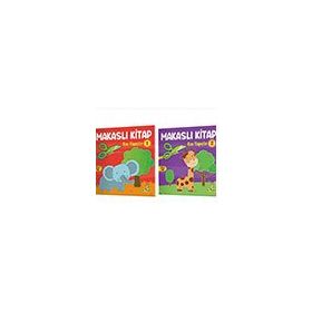 3-6 Yaş Kes Yapıştır Makaslı Kitap Seti Yükselen Zeka Yayınları