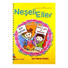 3-6 Yaş Neşeli Eller Okul Öncesi Faaliyet Kitabı-Eğiten Kitap Yayınları