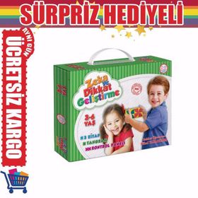 3-6 Yaş Zeka ve Dikkat Geliştirme Seti-Yükselen Zeka Yayınları