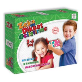 3-6 Yaş Zeka ve Dikkat Geliştirme Seti-Yükselen Zeka Yayınları