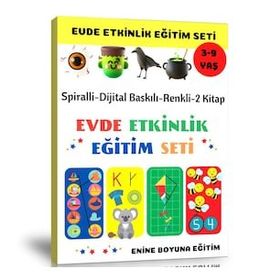 3-9 Yaş Evde Etkinlik Eğitim Seti