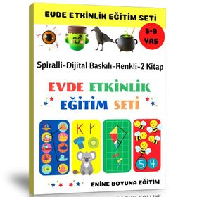 3-9 Yaş Evde Etkinlik Eğitim Seti