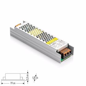 3 Adet Ct 2560 Cata 12.5a Şerit Led Trafosu Slim Fansız 150w