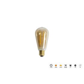 3 ADET CT 4284 Cata 6W Rustik Led Ampul Amber 2700k E27