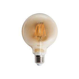 3 Adet Ct 4286 Cata 6w G95 Glop Rustik Led 2700k Amber E27 Duy