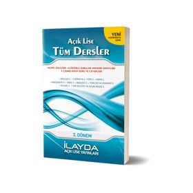 3. Dönem Tüm Dersler Kitabı Açık Lise