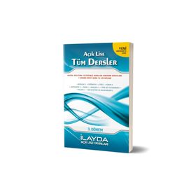 3. Dönem Tüm Dersler Kitabı Açık Lise