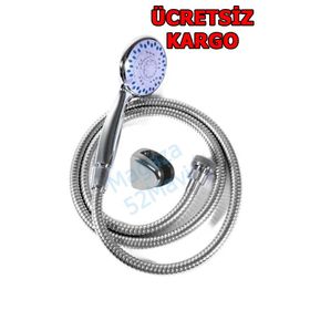 3 Fonksiyonlu Duş Seti Duş Başlığı Spiral Hortum Mafsal