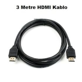 3 Metre Örgülü Hdmi Kablo