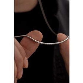 3 mm Erkek Paslanmaz Çelik Yamaç Kolye