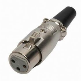3 Pin XLR Dişi Konnektör