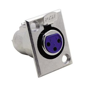 3 Pin XLR Dişi Konnektör