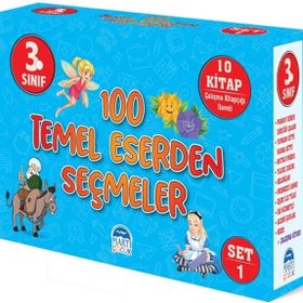 3. Sınıf 100 Temel Eserden Seçmeler Set 1 Keloğlan Altın Işık