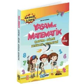 3. Sınıf 2. Kitap Çarpma Bölme ve Kesirler Geometri Enpro Yayınları