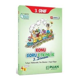 3. Sınıf 3. Dönem Konu Soru Etkinlik Kitabı Puan Yayınları