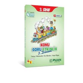 3. Sınıf 3. Dönem Konu Soru Etkinlik Kitabı Puan Yayınları