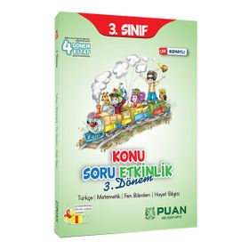 3. Sınıf 3. Dönem Konu Soru Etkinlik Kitabı Puan Yayınları