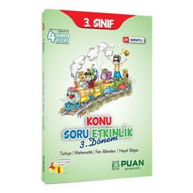 3. Sınıf 3. Dönem Konu Soru Etkinlik Kitabı Puan Yayınları