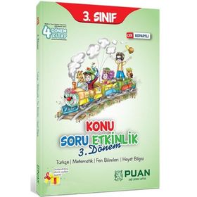 3. Sınıf 3. Dönem Konu Soru Etkinlik Kitabı Puan Yayınları