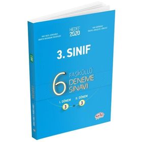 3. Sınıf 6 3+3 Deneme Sınavı Kollektif Editör Yayınları