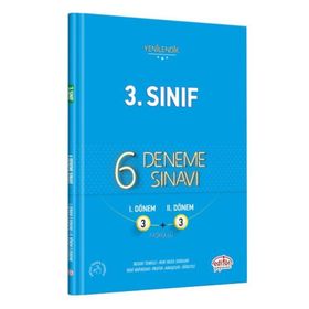 3. Sınıf 6 3+3 Deneme Sınavı Kollektif Editör Yayınları