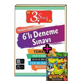 3. Sınıf 6'lı Poşet Deneme Sınavı - Ata Yayınları