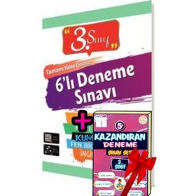 3. Sınıf 6'lı Poşet Deneme Sınavı - Ata Yayınları