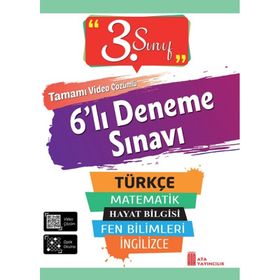 3. Sınıf 6'lı Poşet Deneme Sınavı - Ata Yayınları