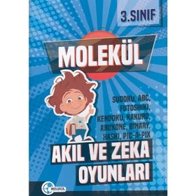 3. Sınıf Akıl ve Zeka Oyunları Molekül Yayınları
