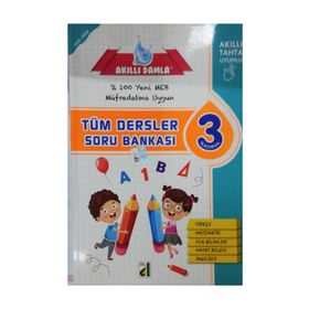 3. Sınıf Akıllı Adam Tüm Dersler Soru Bankası Damla Yayınevi