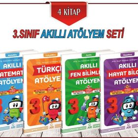 3. Sınıf Akıllı Atölyem Seti 4 Kitap Arı Yayıncılık