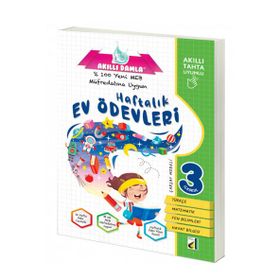 3. Sınıf Akıllı Damla Haftalık Ev Ödevleri Damla Eğitim