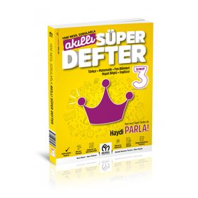 3. Sınıf Akıllı Süper Defter Tüm Dersler