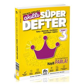 3. Sınıf Akıllı Süper Defter Tüm Dersler