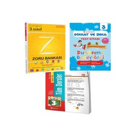 3. Sınıf Altın Beyin Dikkat ve Zeka Kitabı