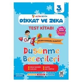 3. Sınıf Altın Beyin Dikkat ve Zeka Kitabı