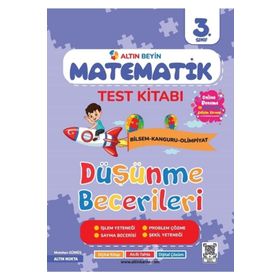 3. Sınıf Altın Beyin Matematik Test Kitabı