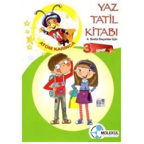 3. Sınıf Atom Karınca Yaz Tatil Kitabı Molekül Yayınları