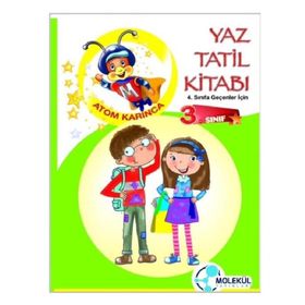 3. Sınıf Atom Karınca Yaz Tatil Kitabı Molekül Yayınları