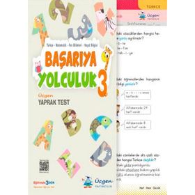 3. Sınıf Başarıya Yolculuk Yaprak Test Üçgen Yayınları
