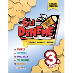 3. Sınıf Beceri Temelli Yeni Nesil Sorularla 6'lı Deneme Seti-Onburda Yayınları