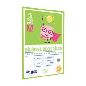 3. Sınıf Bilişsel Beceriler Geliştirme Aktiviteleri Seti 3 Kitap Curious & Genius Yayınları