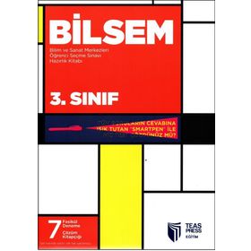3. Sınıf Bilsem Bilim Ve Sanat Merkezleri Öğrenci Seçme Sınavı Hazırlık Kitabı Teas Press Eğitim