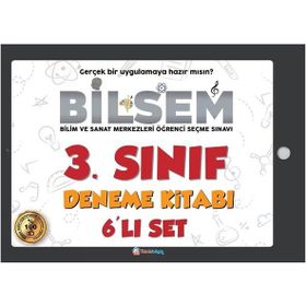 3. Sınıf Bilsem Deneme Sınavı Kitabı - Minik Bilgin Yayınları
