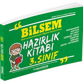 3. Sınıf Bilsem Hazırlık Kitabı Zeki Çocuk Yayınları